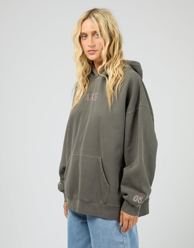 All About Eve - Dolce Relaxed Hoodie Charcoal