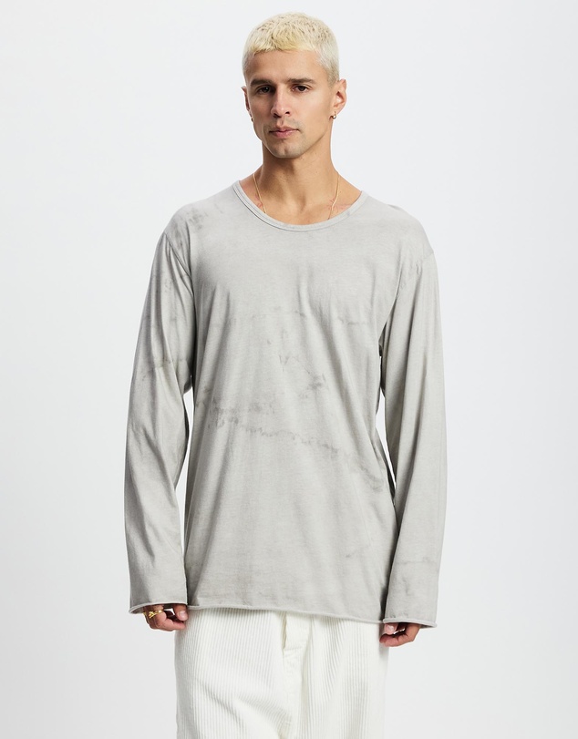 Surrounded By Ghosts - The Sapphirine Cotton Long Sleeve T-Shirt