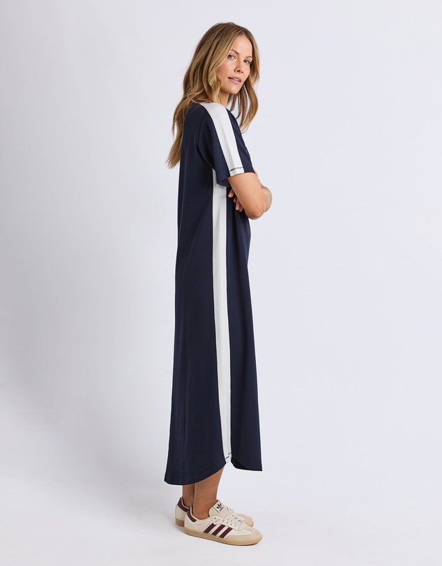 Foxwood - Chicago Dress Navy/White