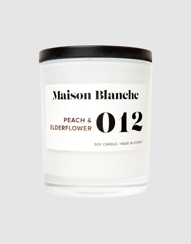 Maison Blanche - 012 Peach & Elderflower - Large Candle