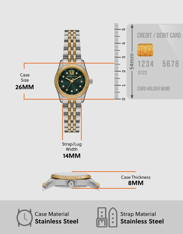 Michael Kors - Lexington Multicolour Analogue Watch