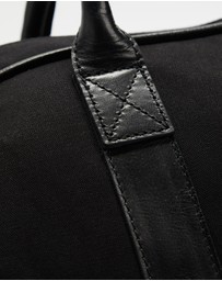 Staple Superior - Wilson Canvas Leather Weekender Bag