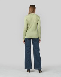 DRICOPER DENIM - Carrie Astro Wide Straight Leg Jeans