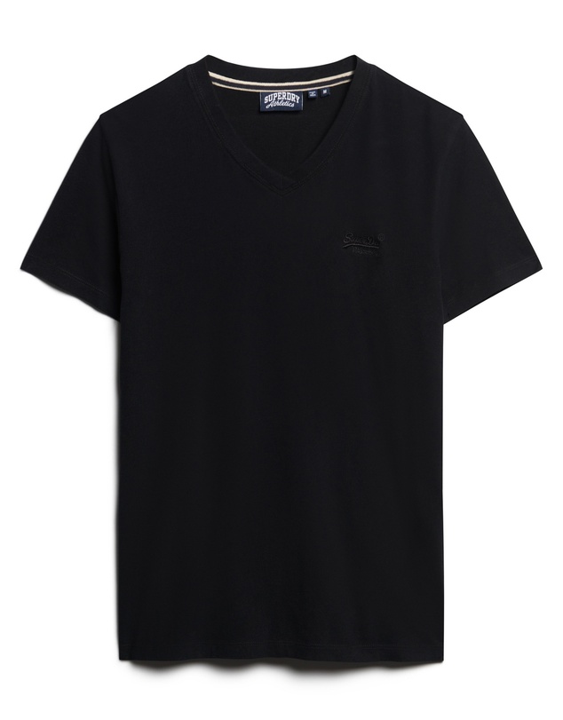 Superdry - Essential Logo Embroidered Vee Slim Fit Tee