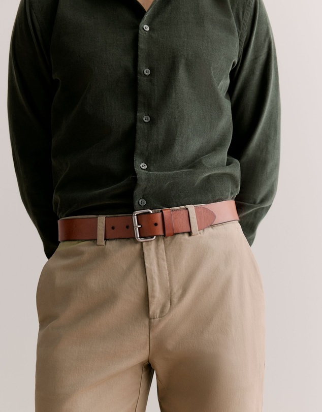 Trenery - Wilson Belt in Chestnut
