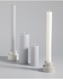 porter green - escc dinner candle soy-blend unscented candles
