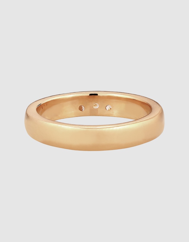 Elli Jewelry - Ring Diamond 925 Sterling Silver Vermeil