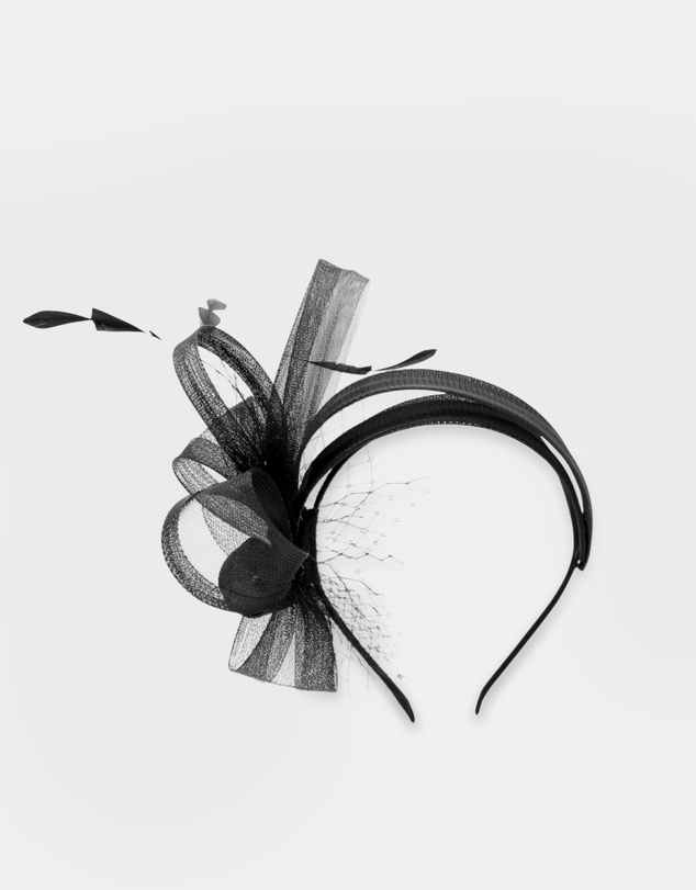 Morgan & Taylor - Kora Fascinator in Black