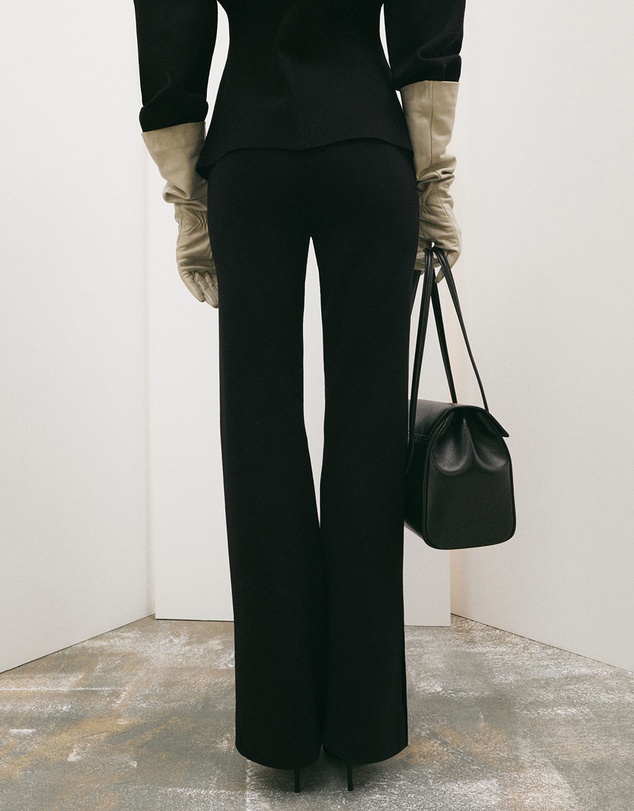 M.N.G - Straight Trousers With Openings