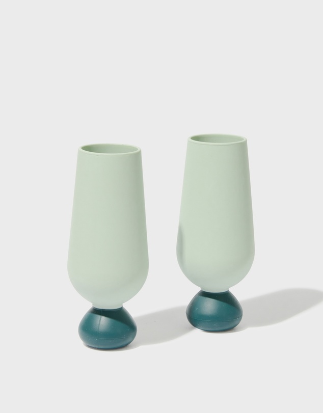 STYLD. - Bubble Champagne Flute Set (2 pcs)