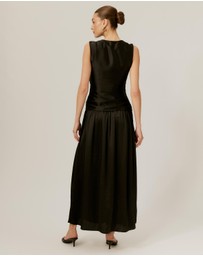 Tussah - Zoe Cowl Neck Midi Dress