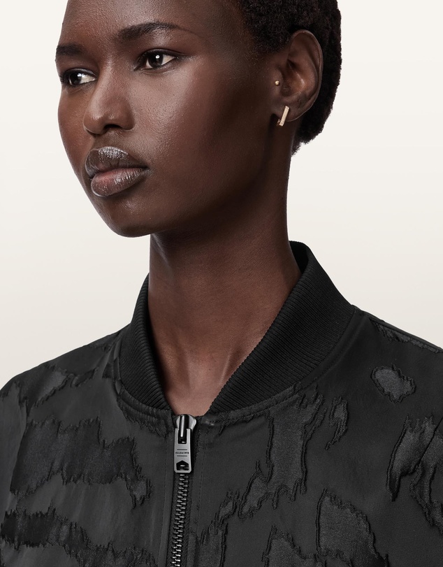AllSaints - Bayse Oversized Bomber Jacket