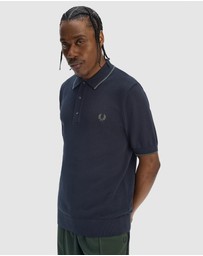 Fred Perry - Pique Stitch Knitted Shirt