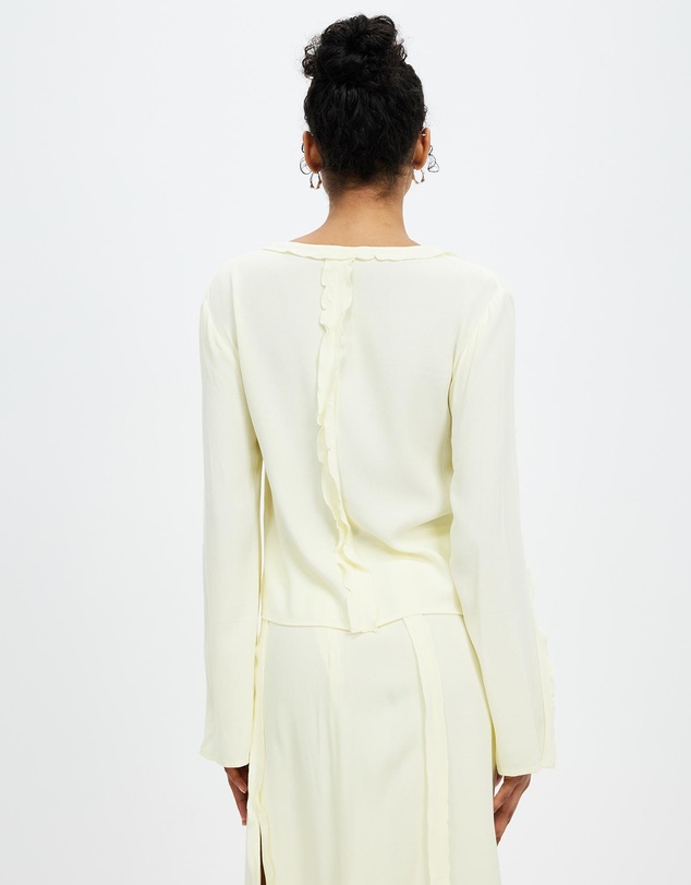 Third Form - Stroke Frill Blouse