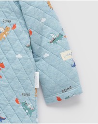 Purebaby - Quilted Growsuit -Kids-Babies