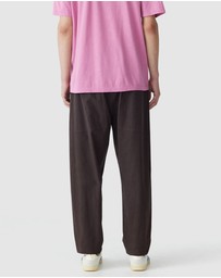 Bassike - Crushed Cotton Pull On Pants