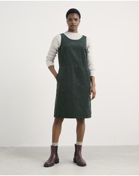 Seasalt - Seasalt Cornwall Green Salt Weave Pinafore