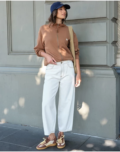 Ceres Life - Maggie Tapered Barrel Jean