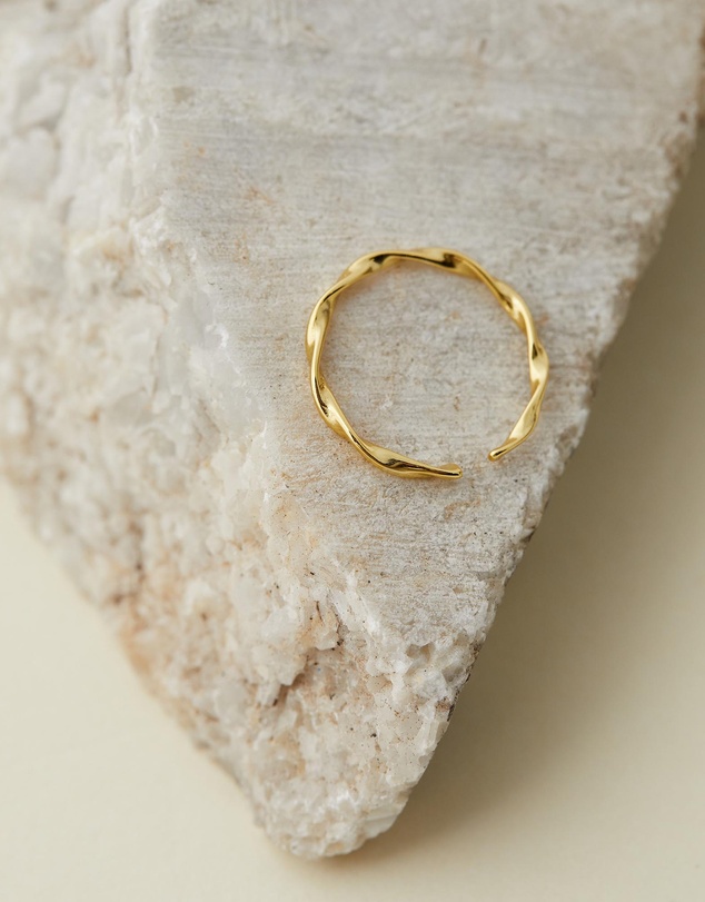 Native Sol - Stacking Twist Ring