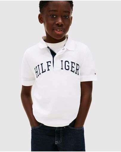 Tommy Hilfiger - Boys Regular Fit Textured Polo Shirt - Teens