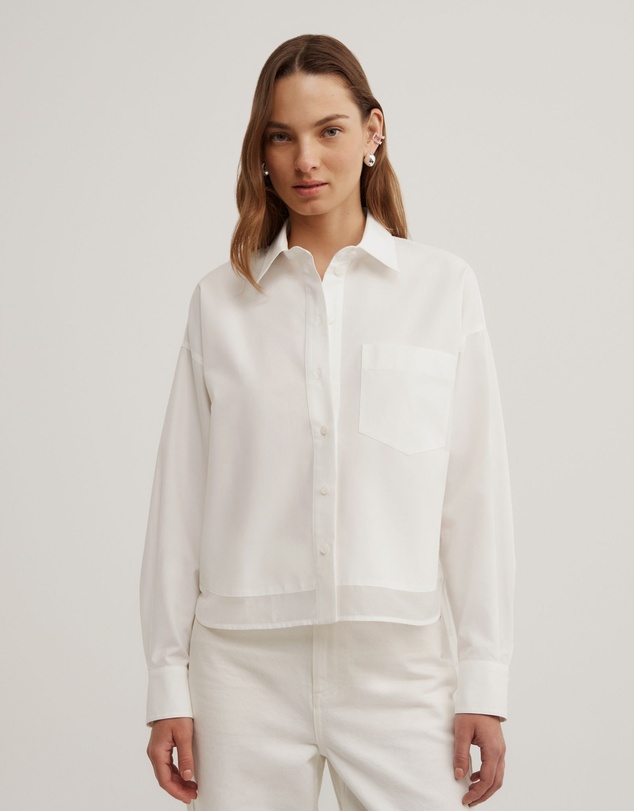 Witchery - Sheer Insert Shirt