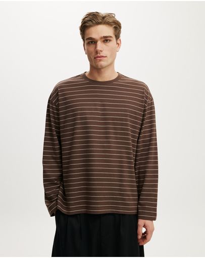 ESPRESSO  OAT STRIPE