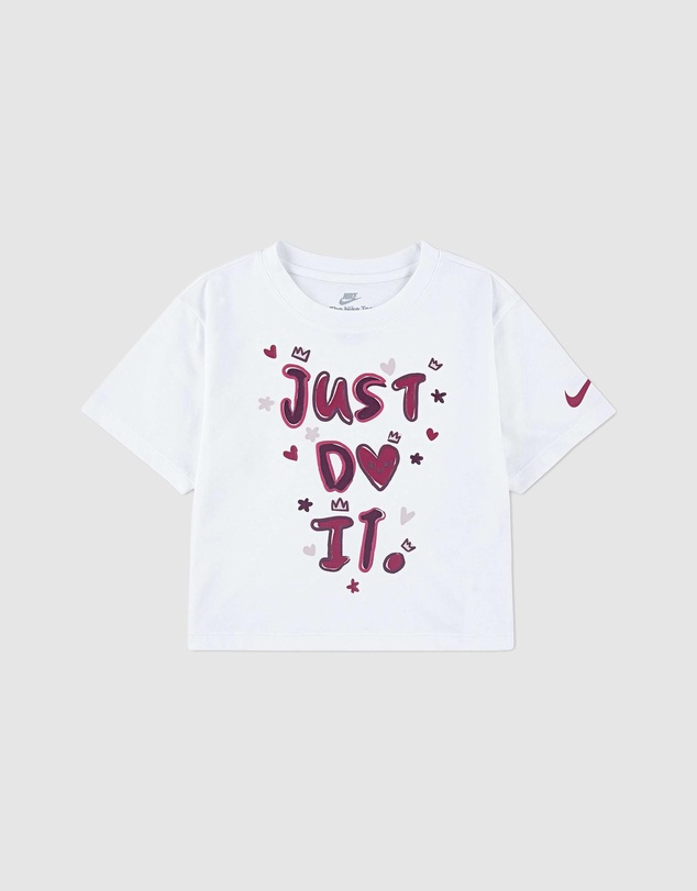 Nike - Essentials All Over Print Boxy Tee - Kids