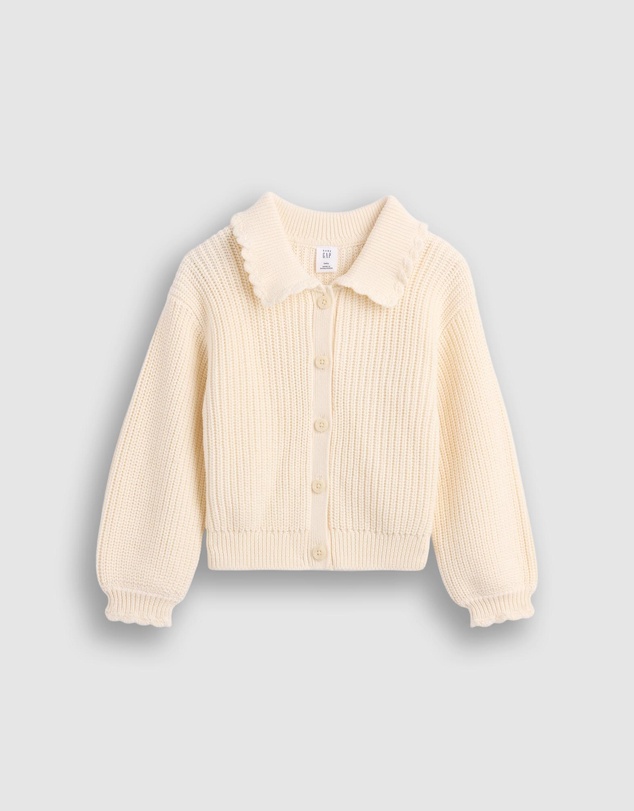 GAP - LS Cotton Cardi - Babies-Kids