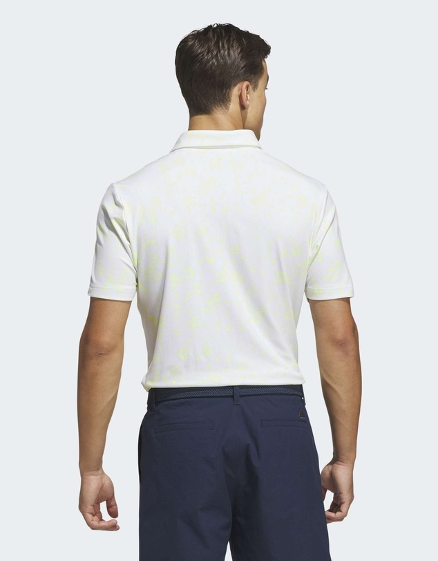 adidas Performance - ULTIMATE365+ CLIMACOOL BUTTERSPUN MIGHTY BLOSSOM PRINT POLO SHIRT Mens