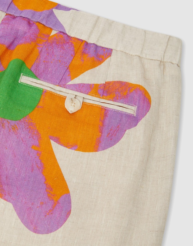 Frescobol Carioca - FC X John Booth Felipe Linen Shorts