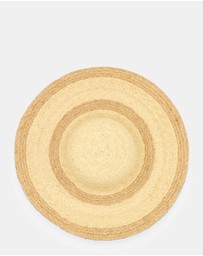 Morgan & Taylor - Gianna Floppy Hat in Beige