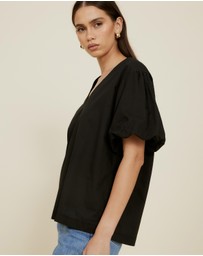 The Fated - Heritage Puff Sleeve Blouse