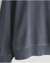 COS - Relaxed Washed-Cotton Sweatshirt
