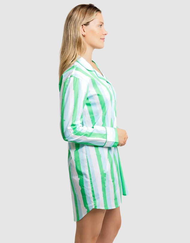Sant And Abel - Women's Drawbertson Wild Stripes Night Shirt