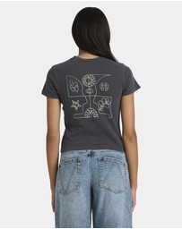 RVCA - Womens 411 T-Shirt