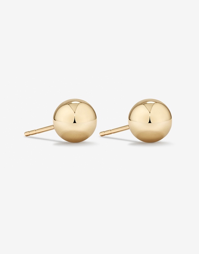 Michael Hill - 7mm Ball Stud Earrings in 10kt Yellow Gold