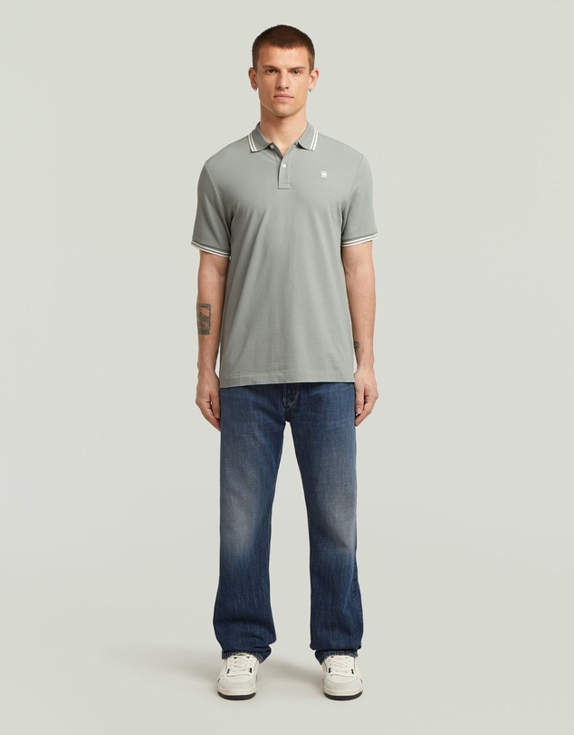 G-Star - Dunda slim stripe polo s\s