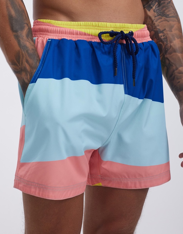 The Rocks Push - The Rocks Push Balmoral Waves Swim Shorts