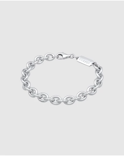 Kuzzoi - ICONIC EXCLUSIVE - Classic Cable Chain Bracelet in 925 Sterling Silver