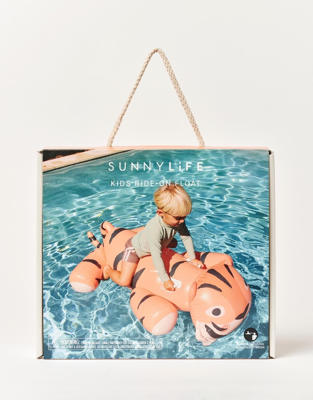 Sunnylife - Tino the Tiger Ride-On Float - Kids