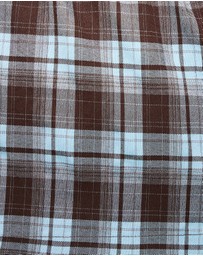 Dazie - Isla Gathered Check Micro Shorts