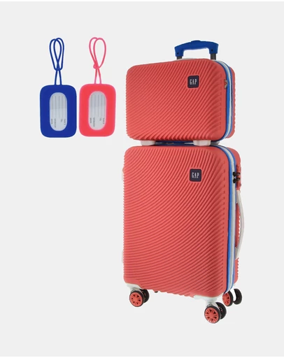 GAP - GAP Stripe Cabin Hard Shell with Mini Beauty Case Set