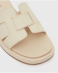 Betts - Bella Leather Flat Slides