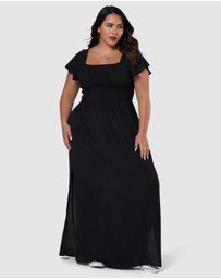 Sunday In The City - Summer Rain Maxi Dress