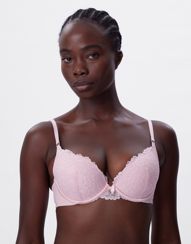 Bras N Things - Bethany Essentials Push Up Bra - Light Pink