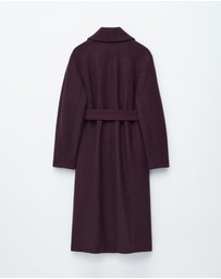 & Other Stories - Voluminous Belted Wool Coat