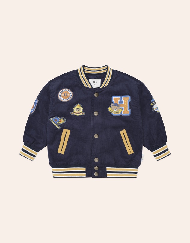 Huxbaby - Collegiate Hux Cord Jacket - Babies-Kids