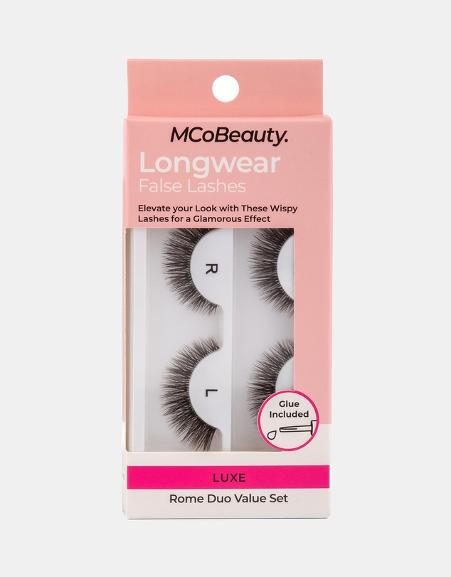 MCoBeauty - Longwear False Lashes Luxe Duo Set - Rome