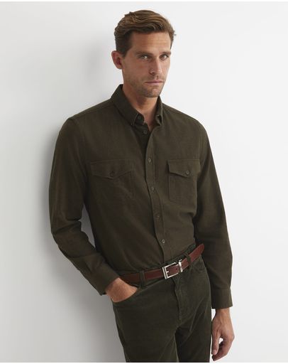 khaki melange