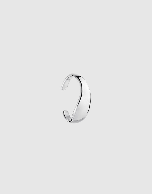 Najo - Tidal Silver Ear Cuff